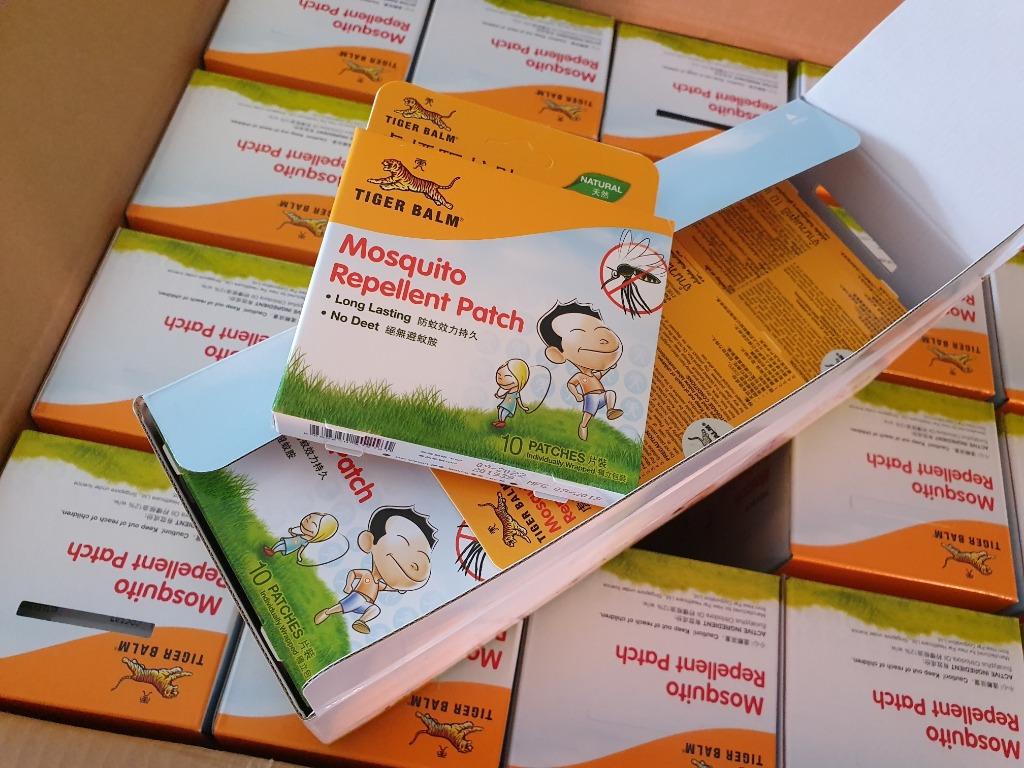 Tiger Balm Mosquito Patch DECEMBER 2023 expiry (per dozen), Health