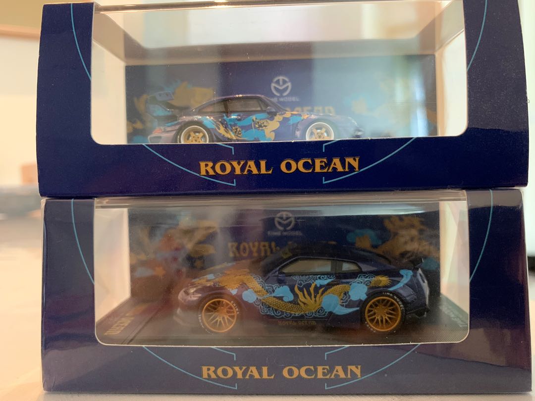 TIME MODEL Royal Ocean RWB and Nissan GTR R35 Set 1:64, Hobbies & Toys ...