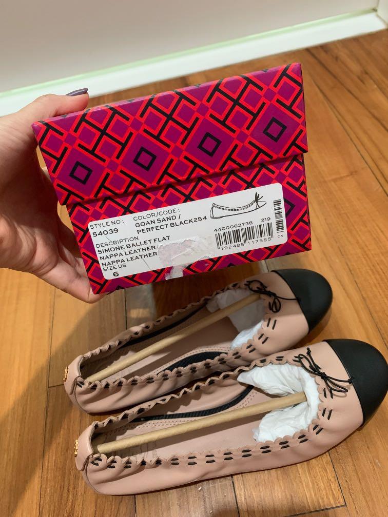 Tory burch simone ballet flat outlet