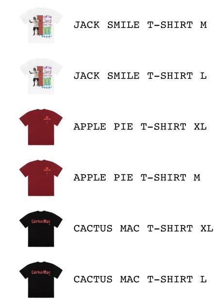Travis Scott X Mcd Men S Fashion Clothes Tops On Carousell