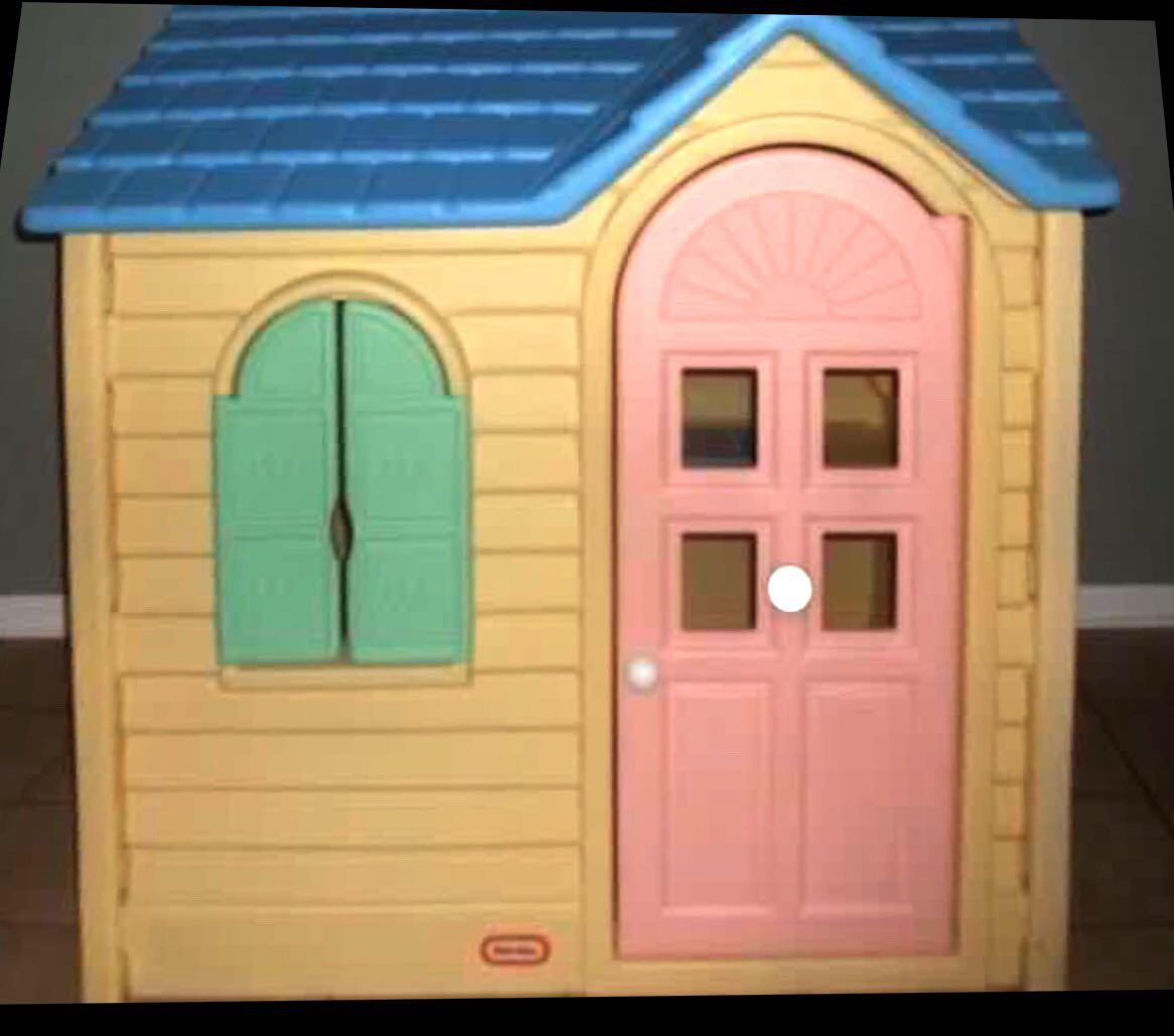 vintage little tikes playhouse