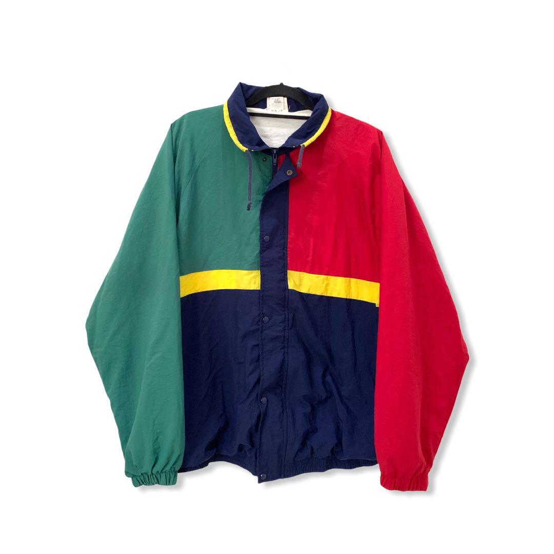 Vintage color block jacket on sale