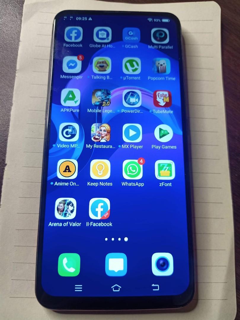 Vivo V15 Red 6 128 Motorized Pop Up Cam Mobile Phones Tablets Android Phones Vivo On Carousell