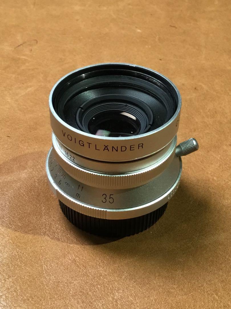 Voigtlander 35mm F2.5 Color-Skopar LTM, Photography, Lens  Kits on  Carousell