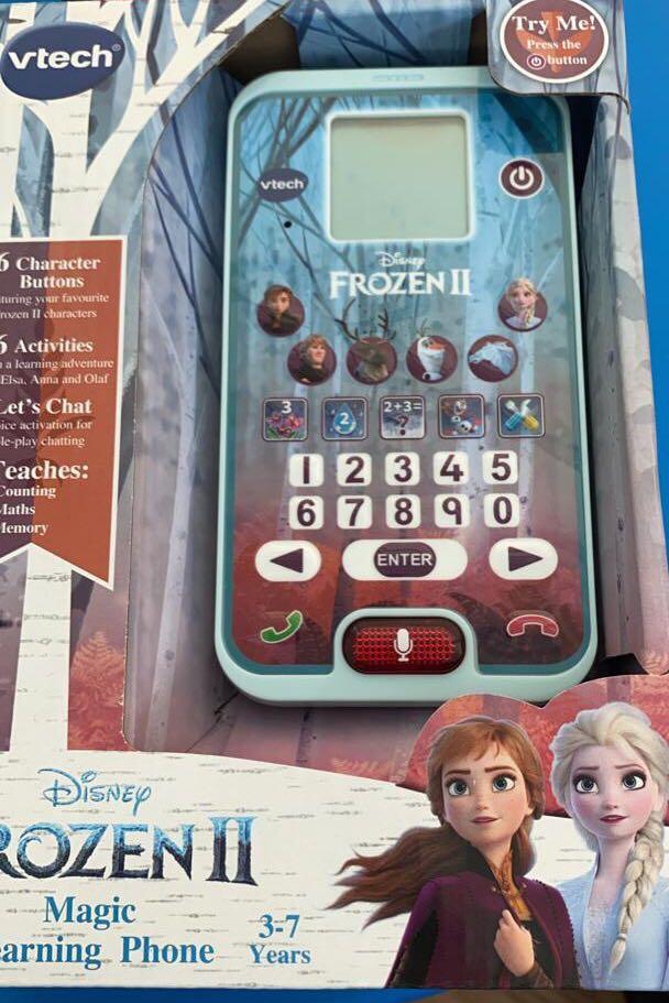 Vtech frozen 2 magic learning phone shop