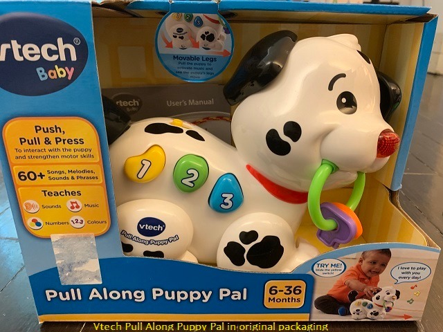 vtech pull along puppy