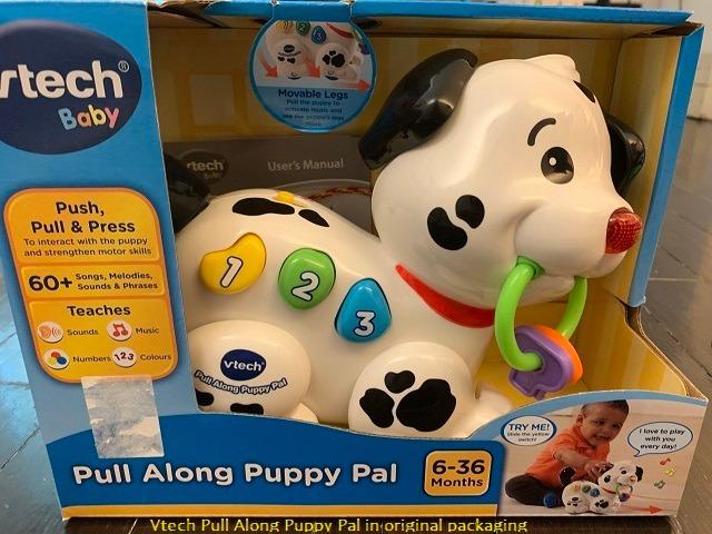 Pull along clearance puppy pal