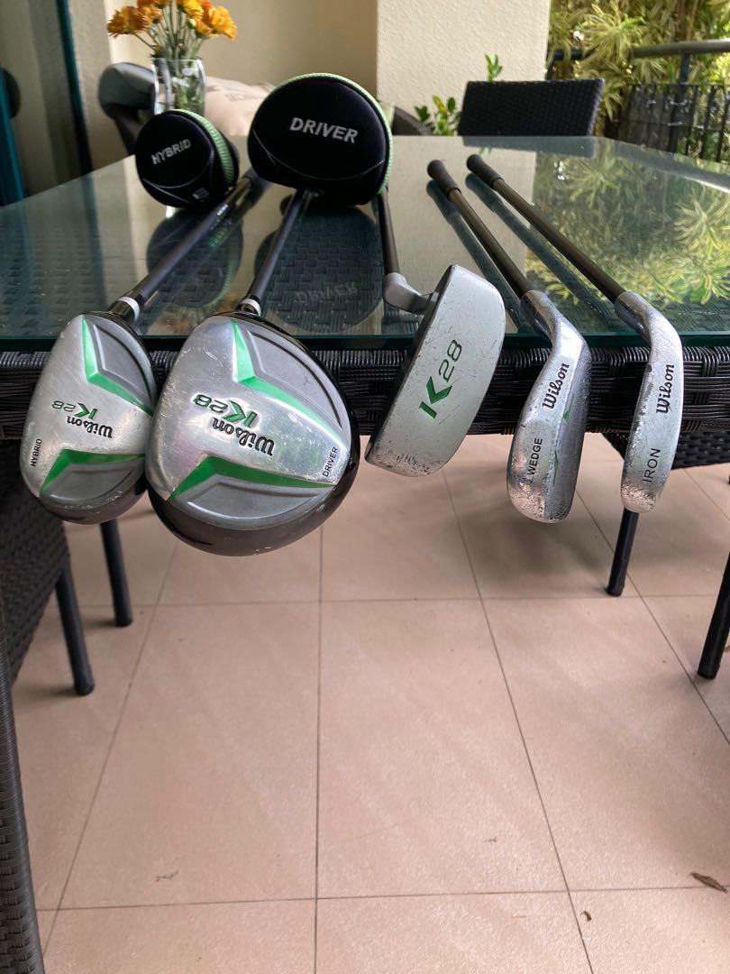 Wilson k28 junior golf set clearance