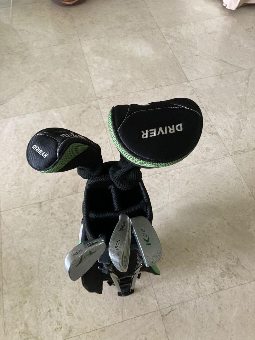 wilson k28 junior golf set