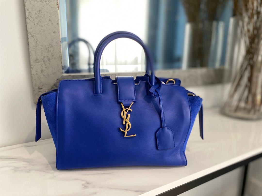 Authentic Yves Saint Laurent Cabass Downtwon Leather Bag
