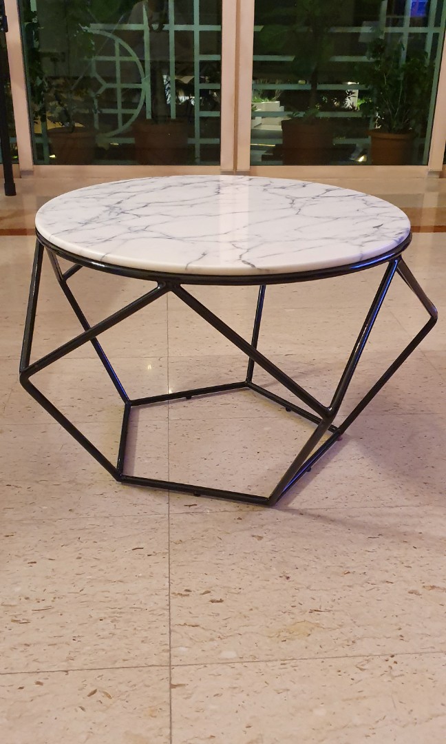 Zola Marble Coffee Table, Furniture & Home Living, Furniture, Tables