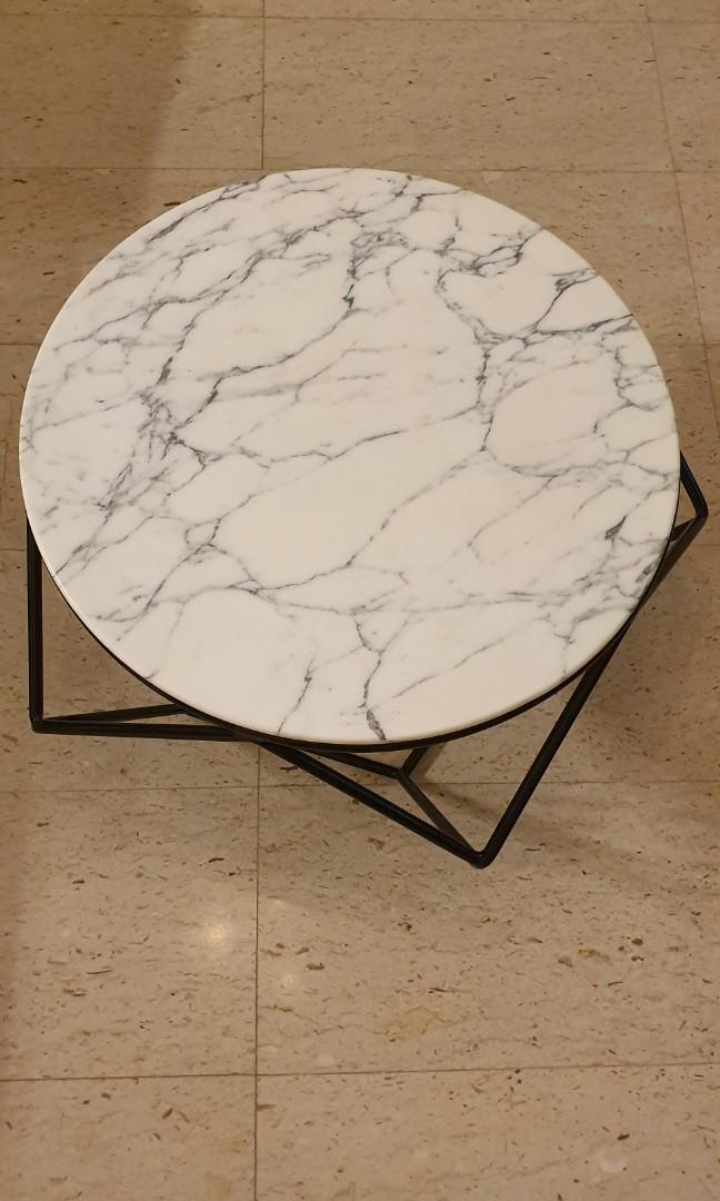 Zola Marble Coffee Table, Furniture & Home Living, Furniture, Tables