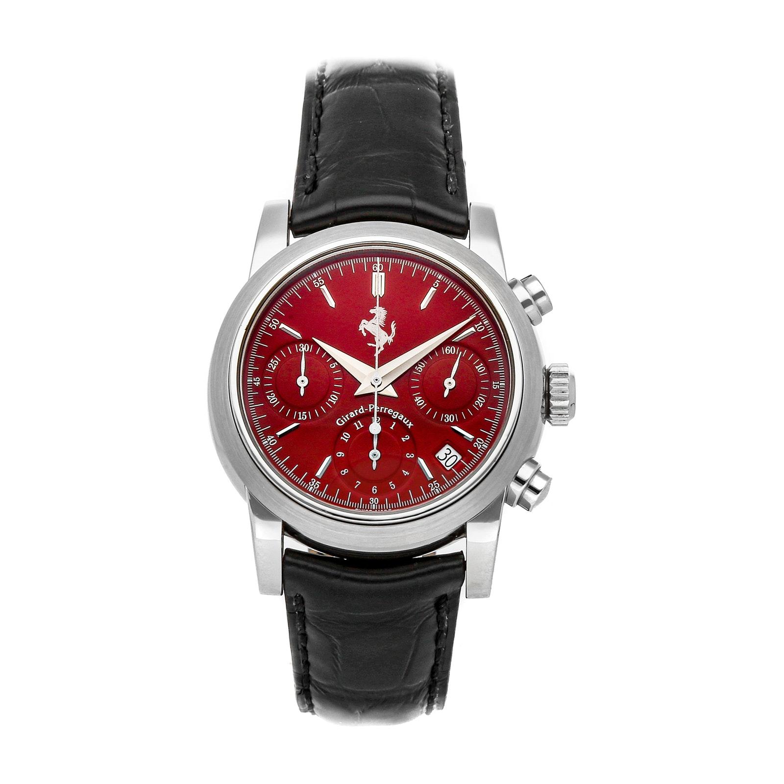 Pre Owned Girard Perregaux Ferrari Chronograph 80200.0.11.9419