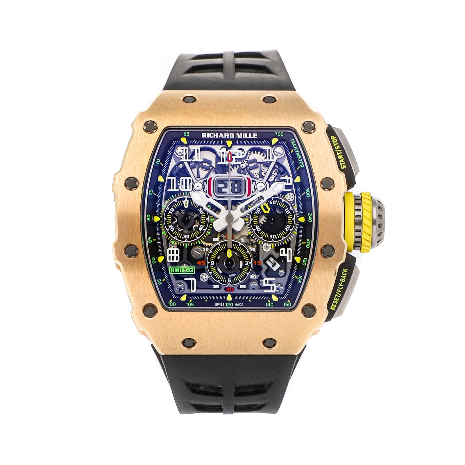 Pre Owned Richard Mille RM 11 03 Flyback Chronograph RM 11 03 RG