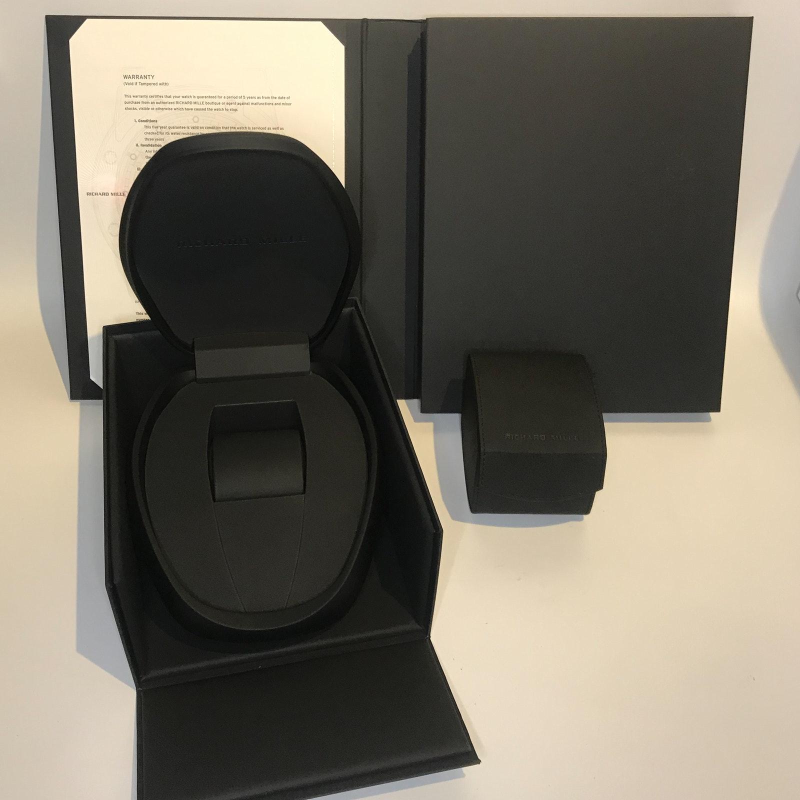 Richard mille on sale box for sale