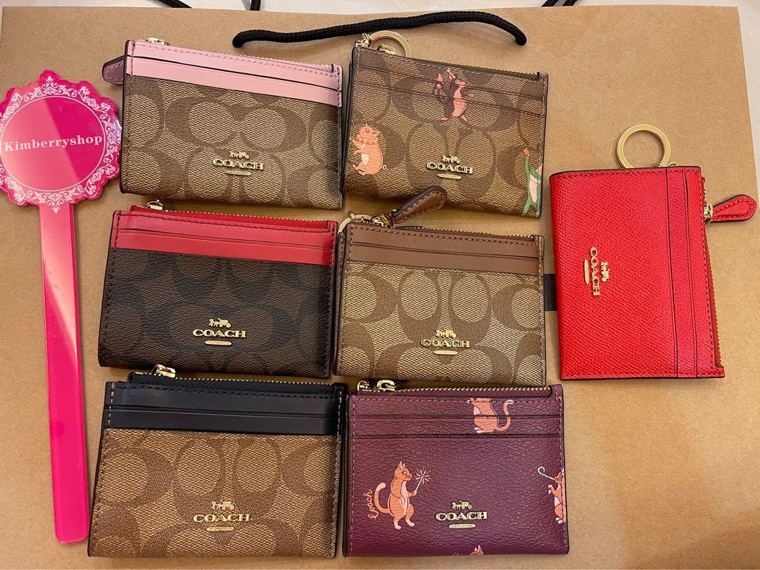 Coach keychain wristlet best sale