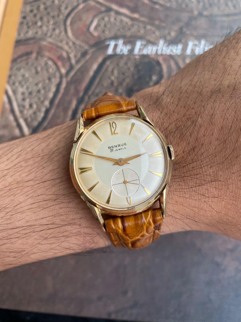 Benrus 21 deals jewels watch