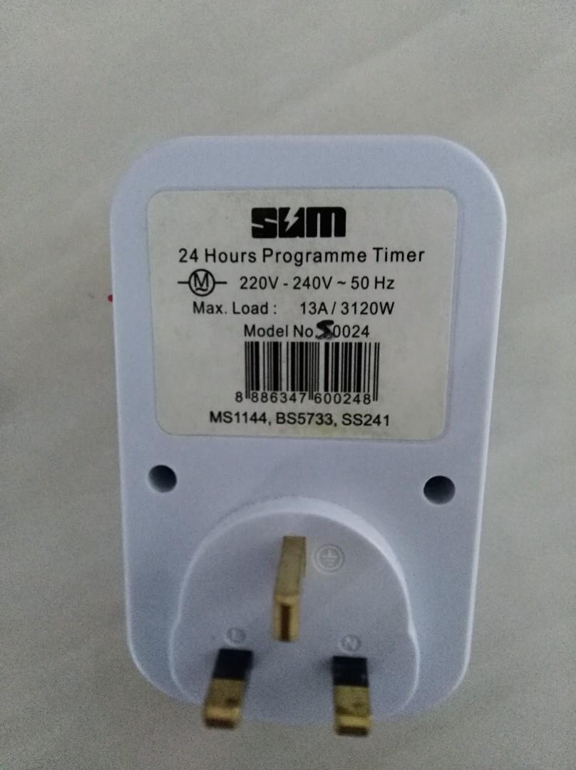 24hr timer (Category: Pest Control Supplies) located in Singapore. Submitted by ahmond82 (Listing ID 1059867588, Image 1). Description: .