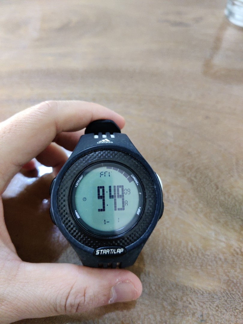 Adidas Digital Watch Mobile Phones Gadgets Wearables Smart Watches On Carousell
