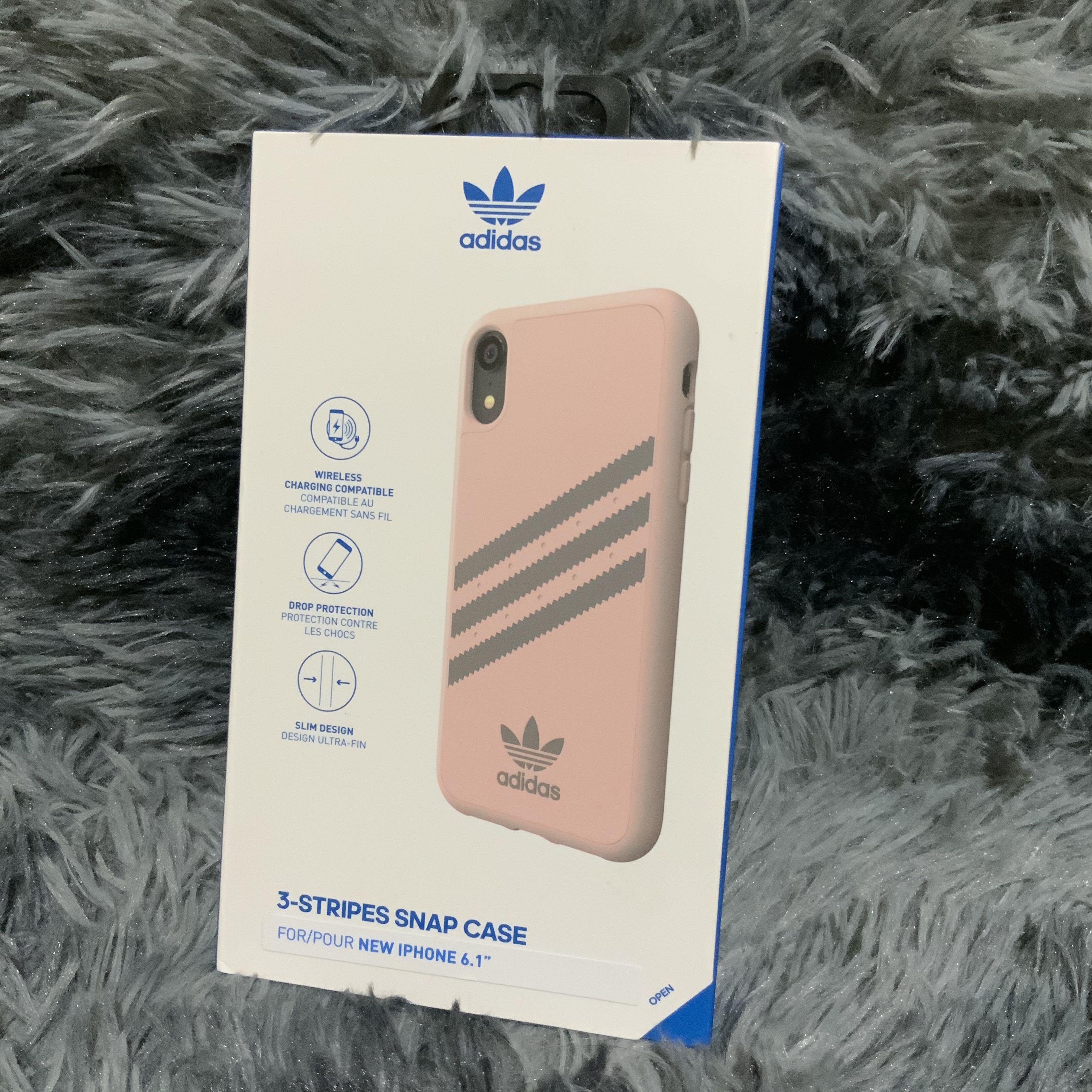Adidas Iphone Xr Case Pink Samba Suede Mobile Phones Gadgets Mobile Gadget Accessories Cases Sleeves On Carousell