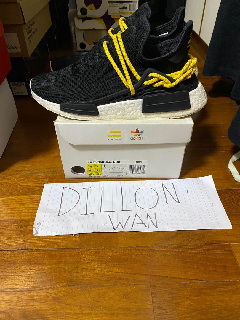 pharrell williams human race nmd black