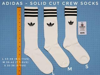 Adidas Trefoil SOLID CUT Crew Socks