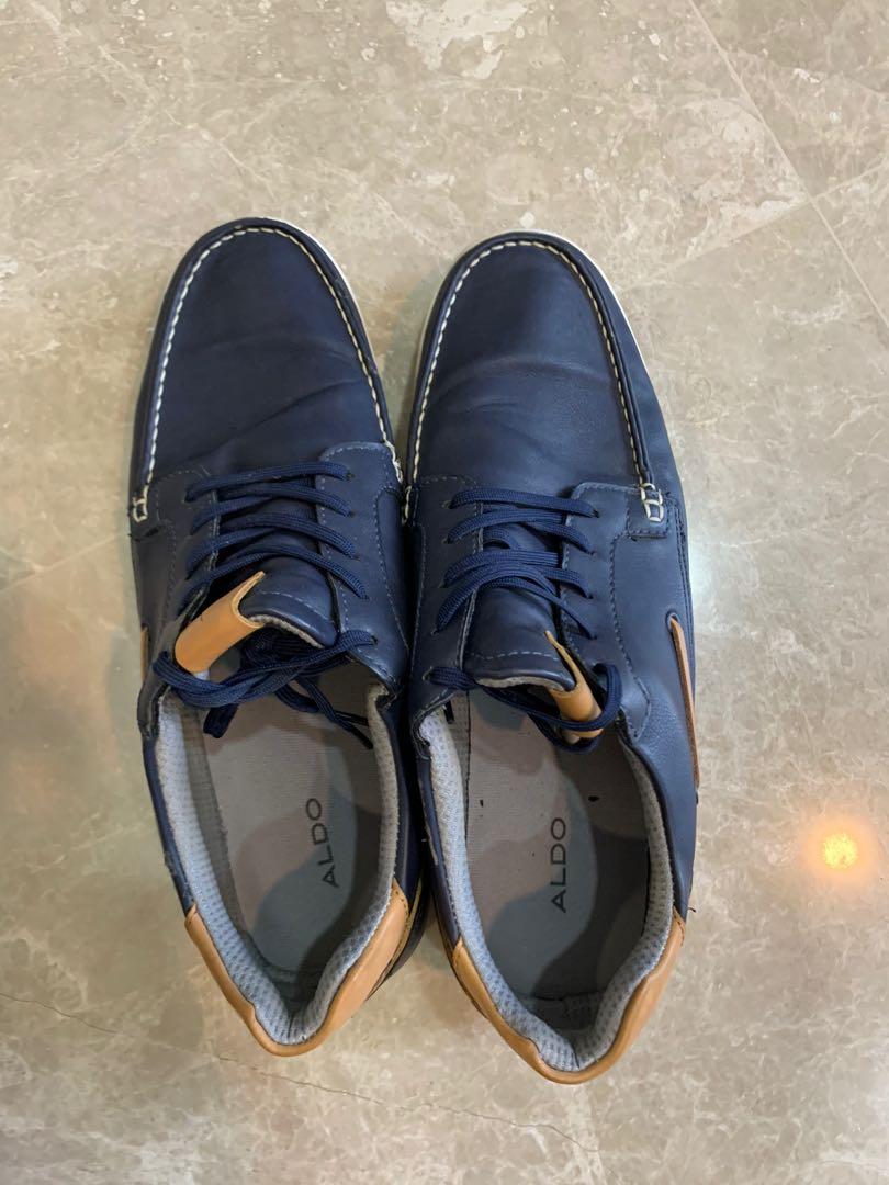 ALDO shoes blue Men s Fashion Footwear Dress Shoes on Carousell