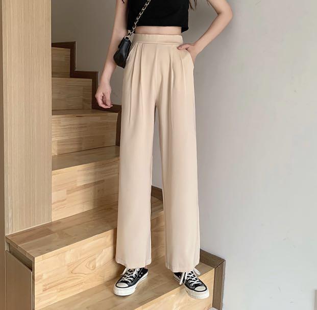 Korean High Waist Fashion Casual OL Ladies Woman Long Pant, Women's  Fashion, Bottoms, Other Bottoms on Carousell