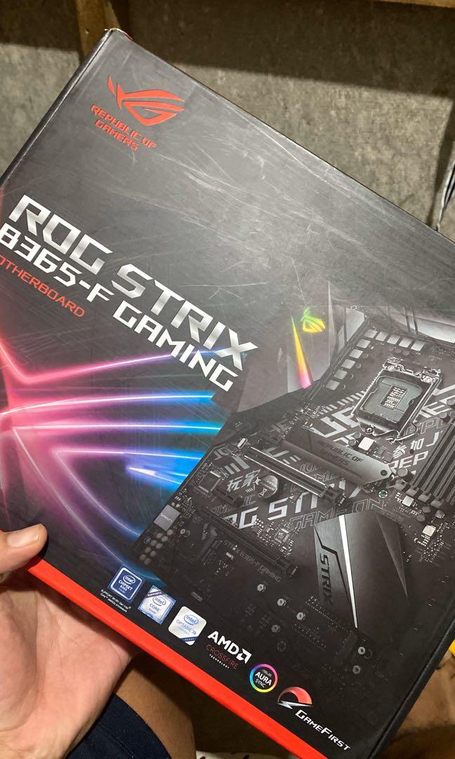 Asus Rog Strix b F gaming motherboard, Computers & Tech, Parts