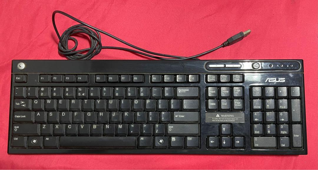 Asus USB Keyboard, Electronics, Computer Parts & Accessories on Carousell
