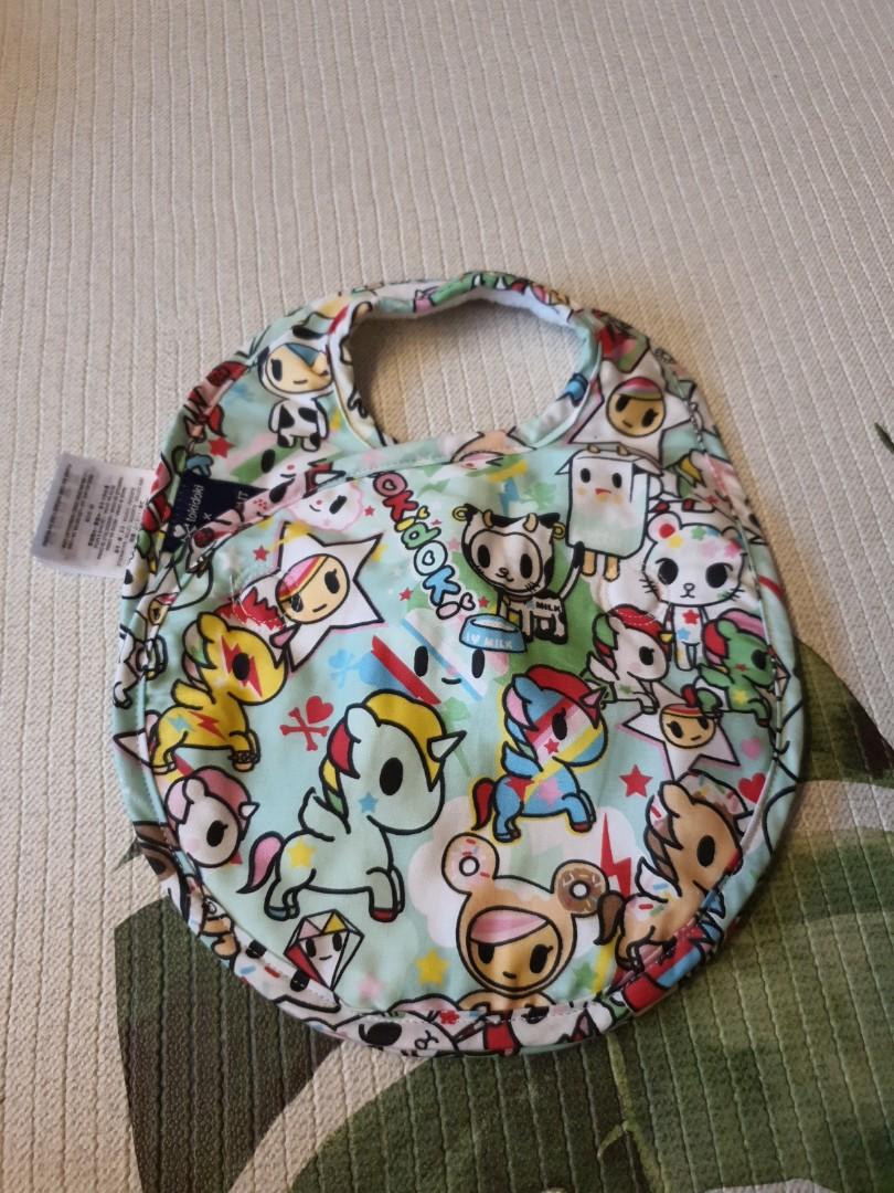 Authentic Bebe Au Lait Tokidoki Unikiki Quadruple Bib Babies Kids Nursing Feeding Weaning Toddler Feeding On Carousell