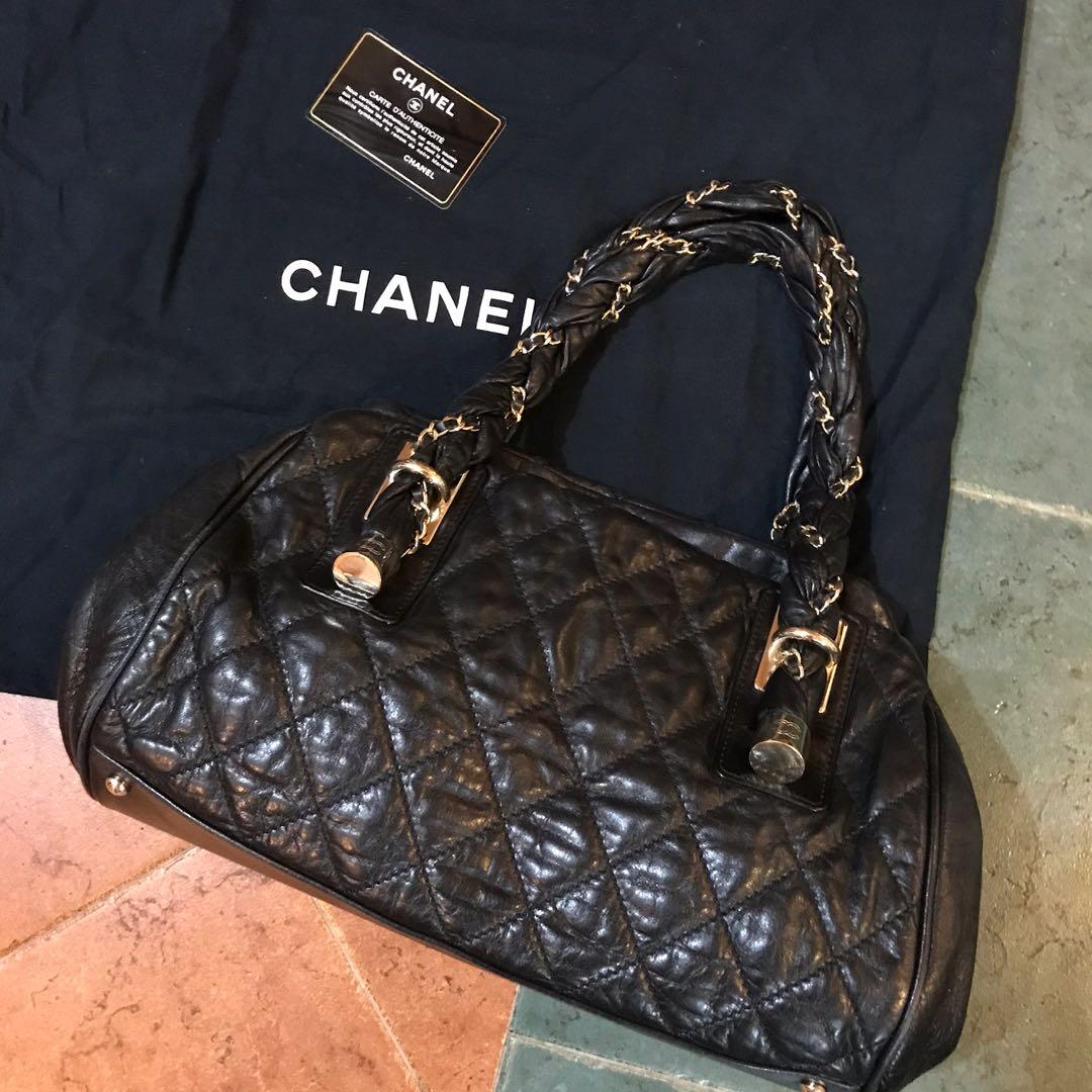 Chanel lady braid bowler bag outlet