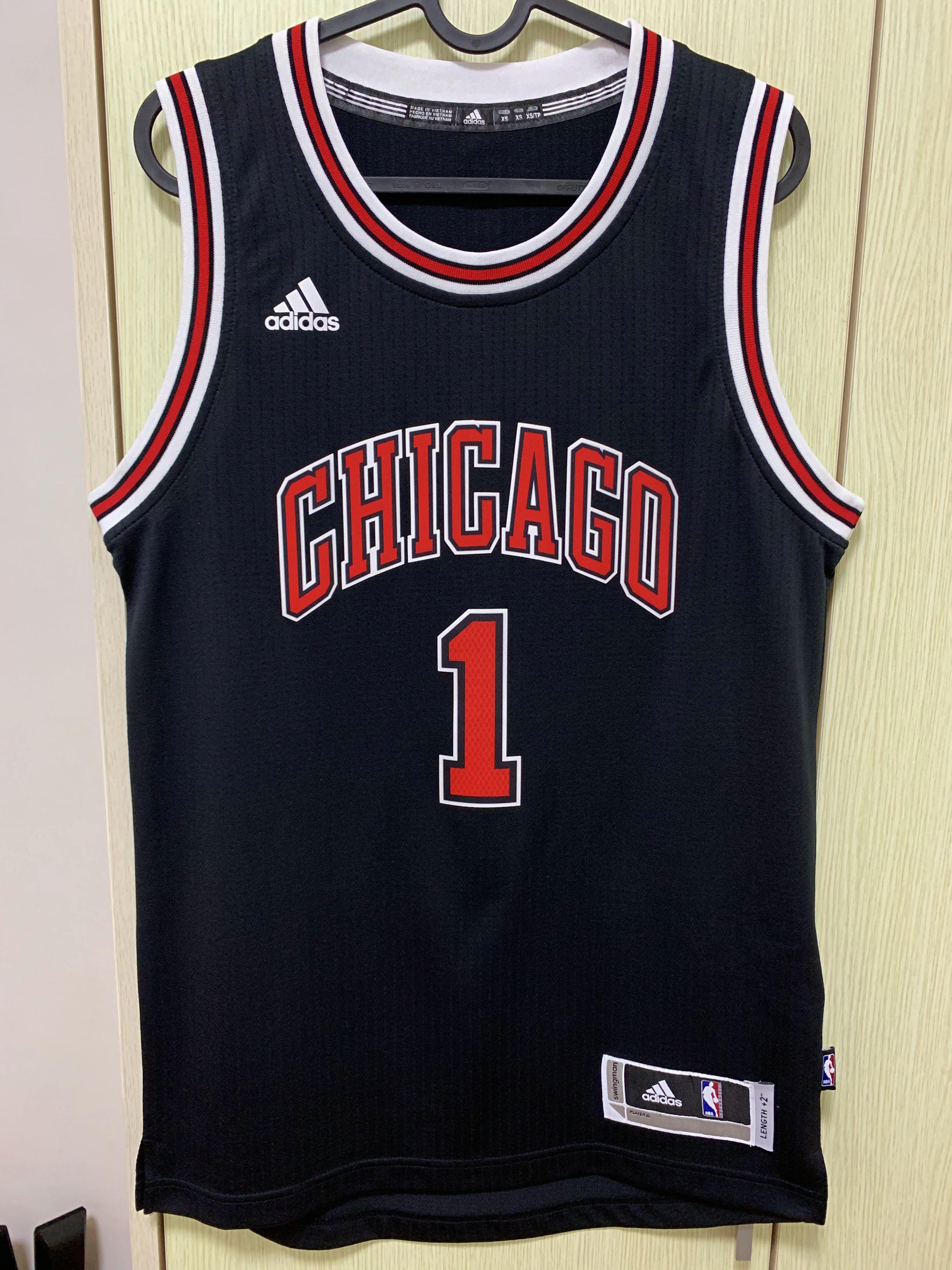 chicago bulls rose 1 jersey
