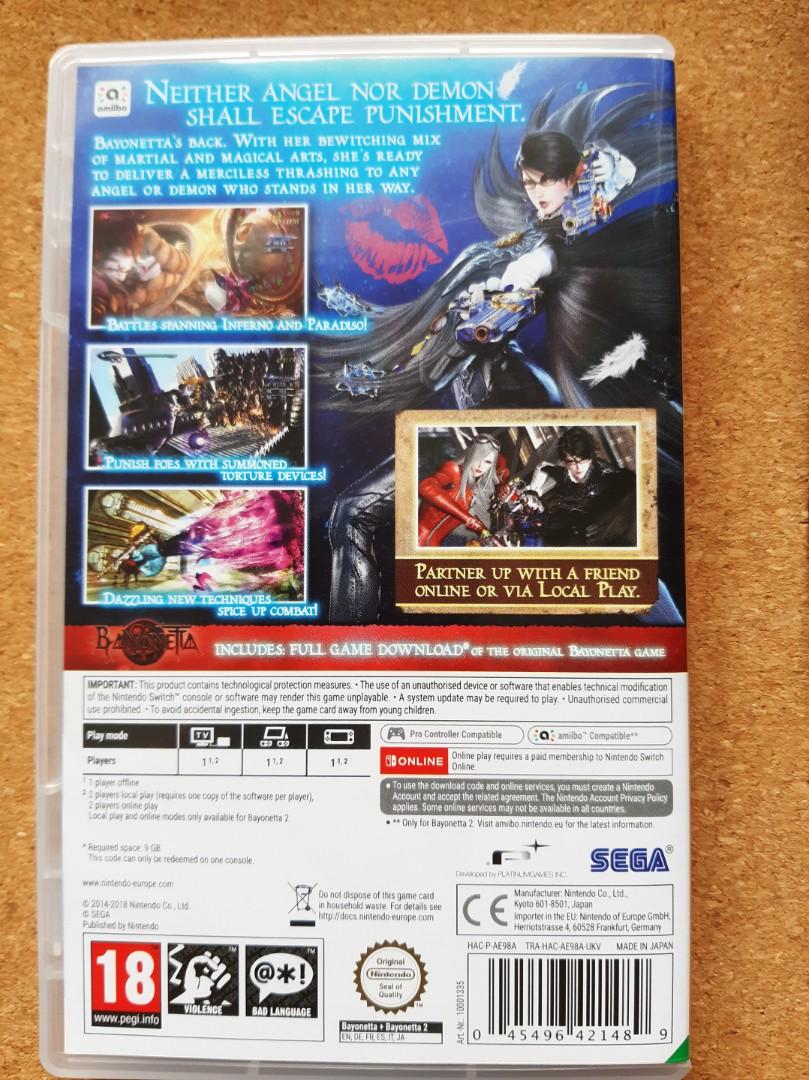 bayonetta 2 digital code
