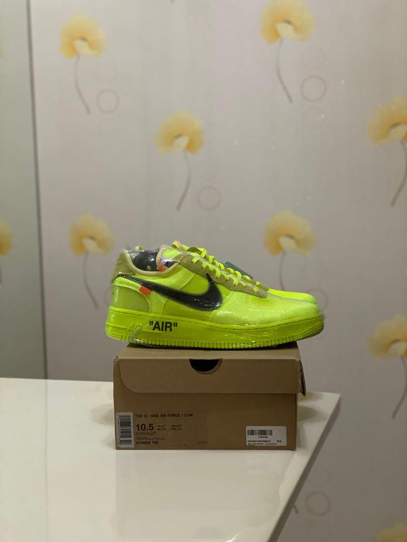 Off white air discount force 1 volt fake