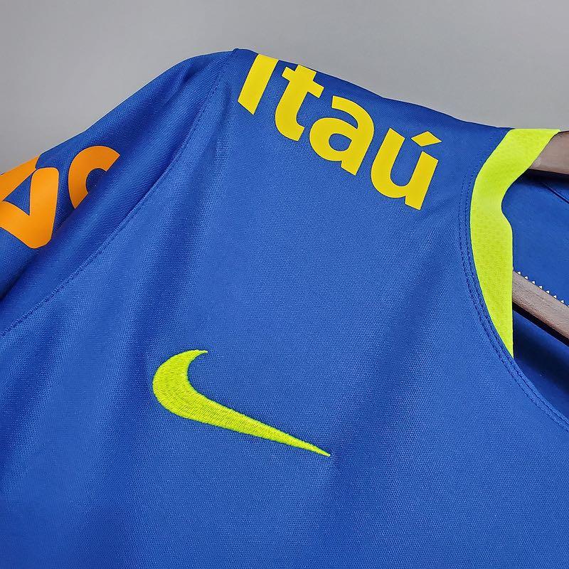 Brazil Blue Training Kit Jersey 2020, Sports Equipment, Sports