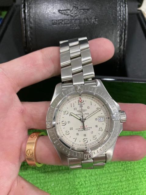 BREITLING Colt Quartz 44mm Watch Super Quartz Movement x10