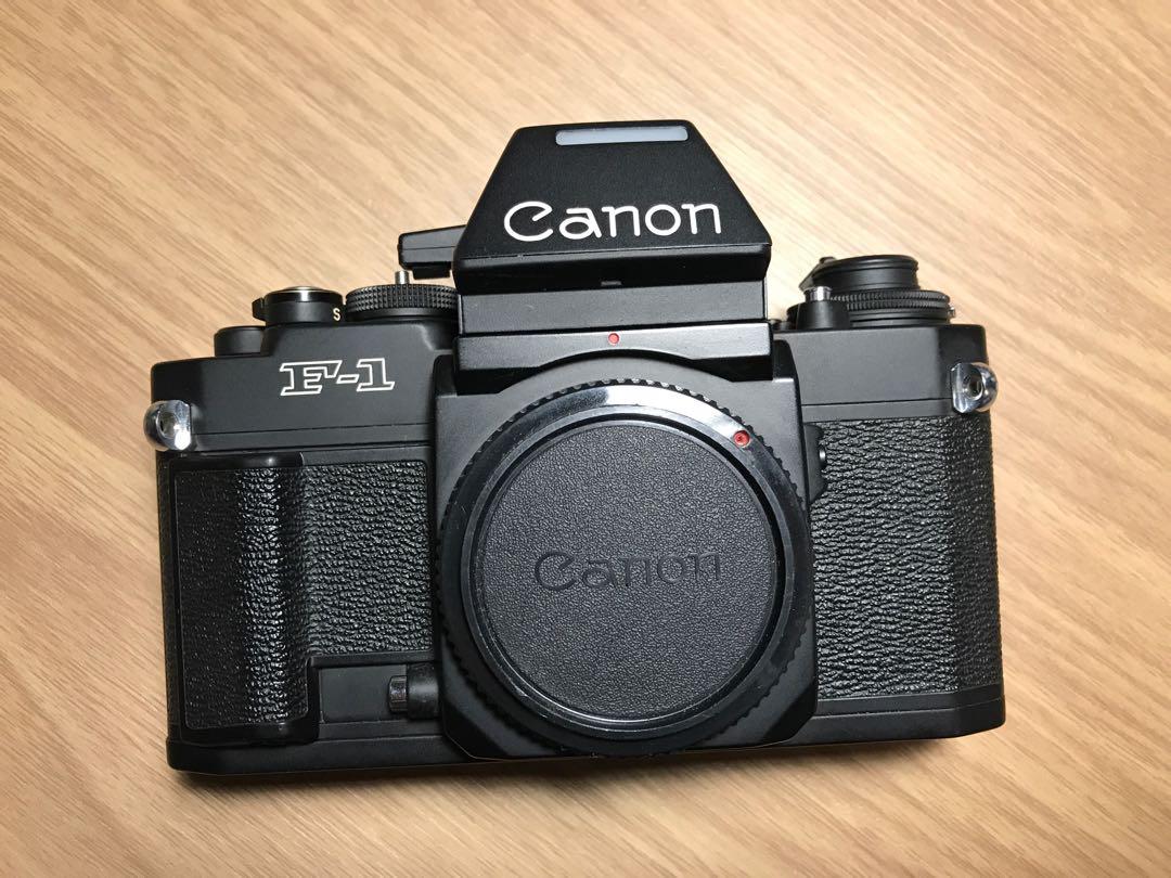 Canon new f1 f-1 AE頂新淨少花, 攝影器材, 鏡頭及裝備- Carousell