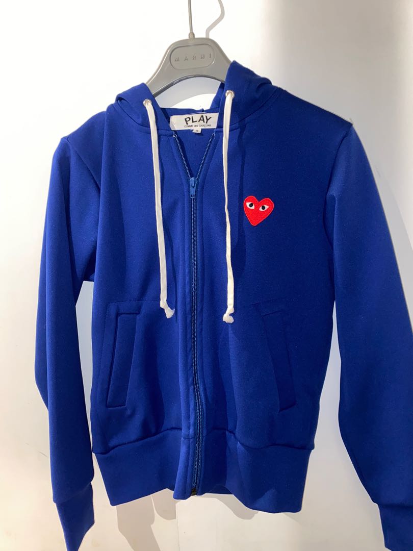 Comme des garcons outlet blue jacket