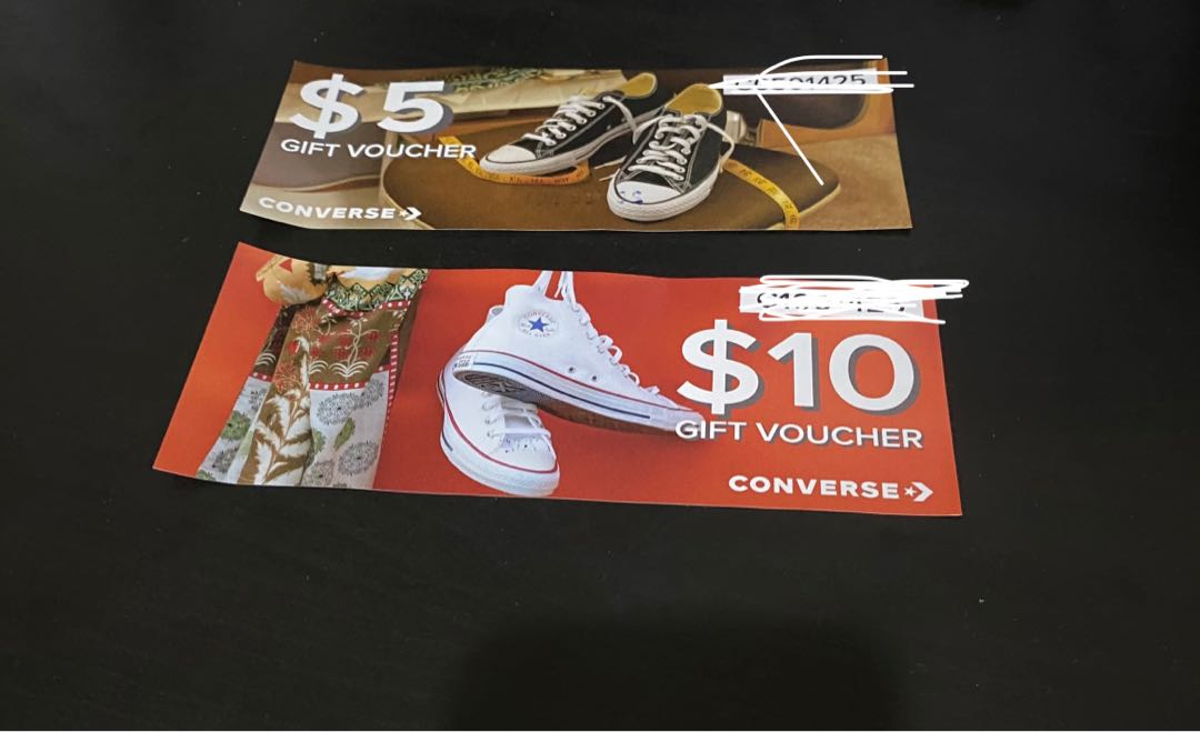 Converse voucher
