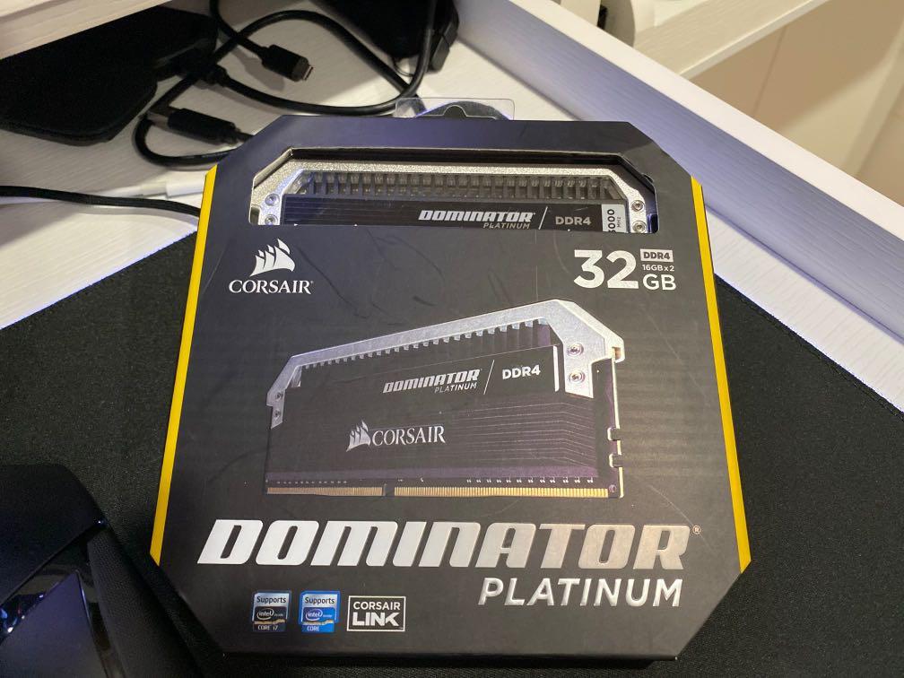 Corsair dominator platinum ddr4 2025 3000