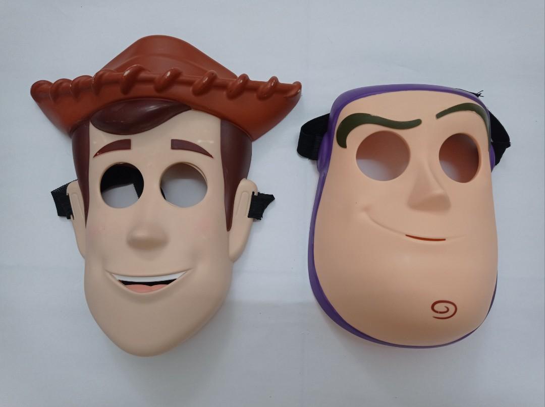 PIXAR TOY BUZZ LIGHTYEARS WOODY MASK TOPENG, Hobbies & Toys, Collectibles & Memorabilia, Fan Merchandise on Carousell