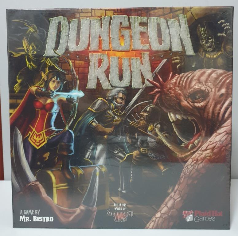 Dungeon Run The Board Game (With Miniatures), Hobbies & Toys, Toys ...