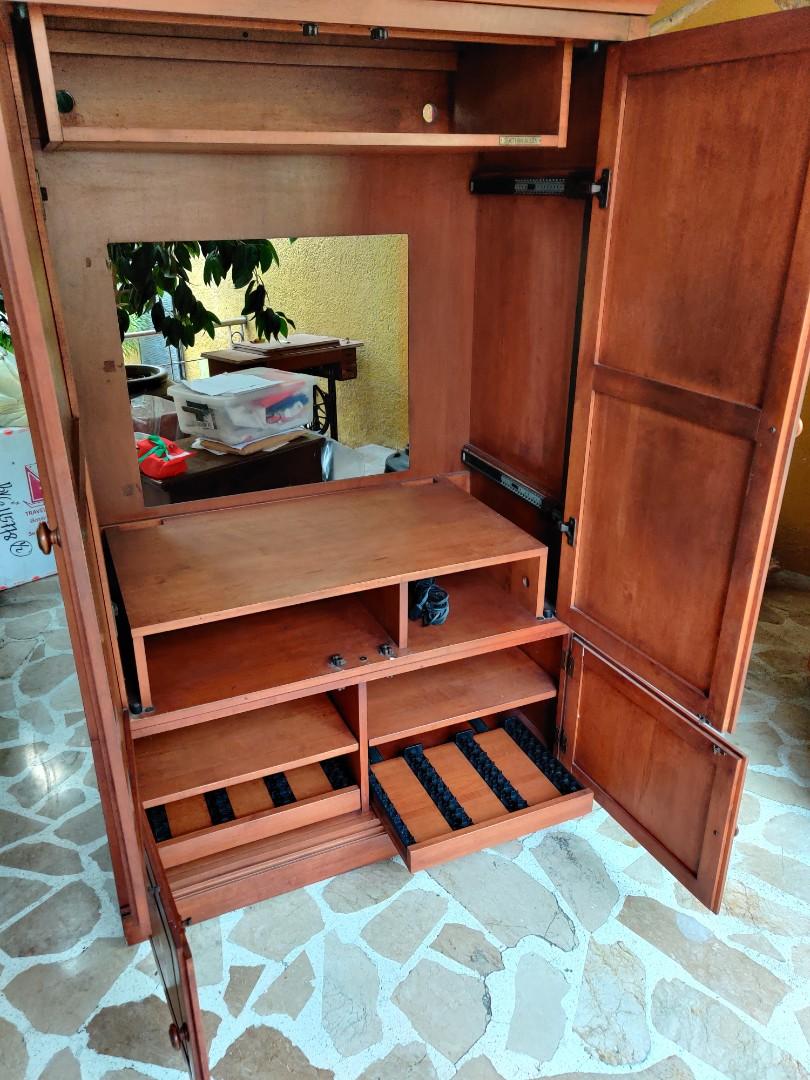Entertainment Armoire Ethan Allen Furniture Home Living Furniture Tv Consoles On Carousell