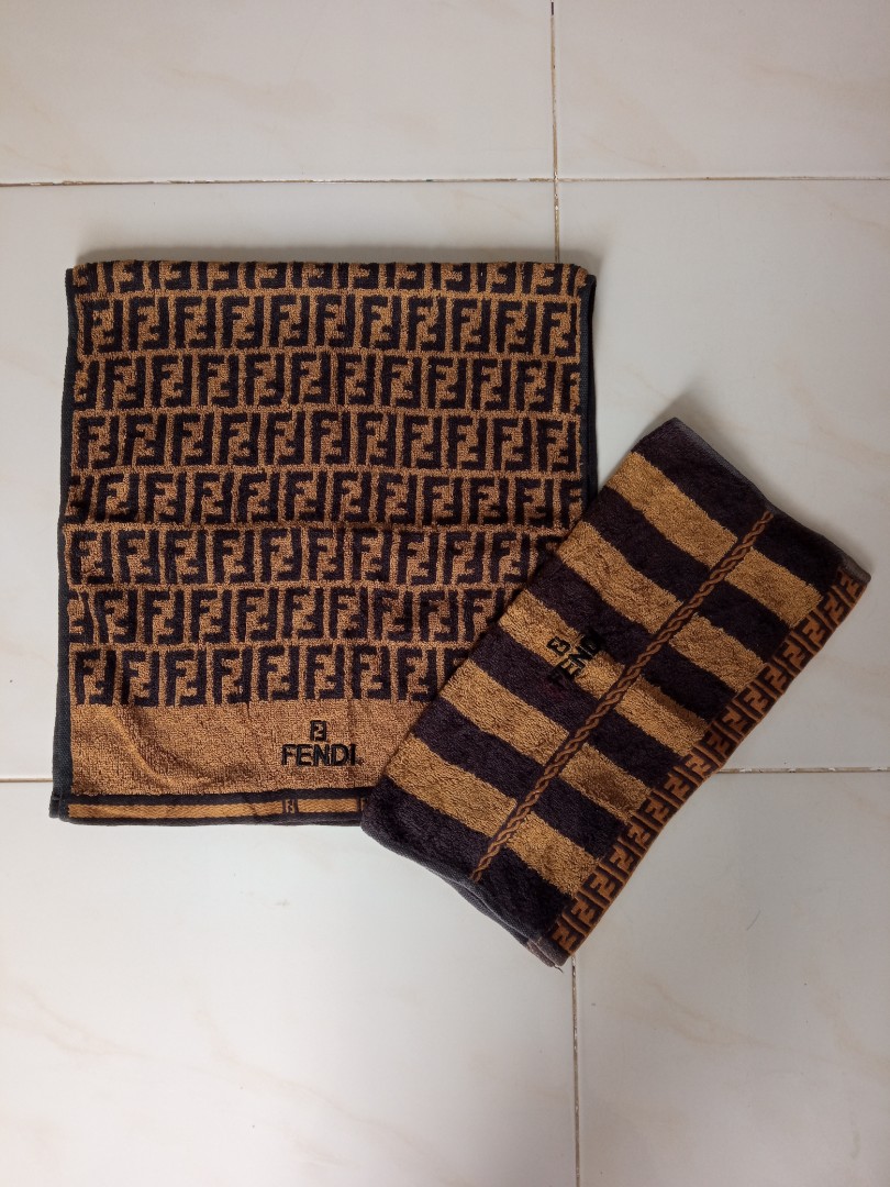 Fendi bath towels sales