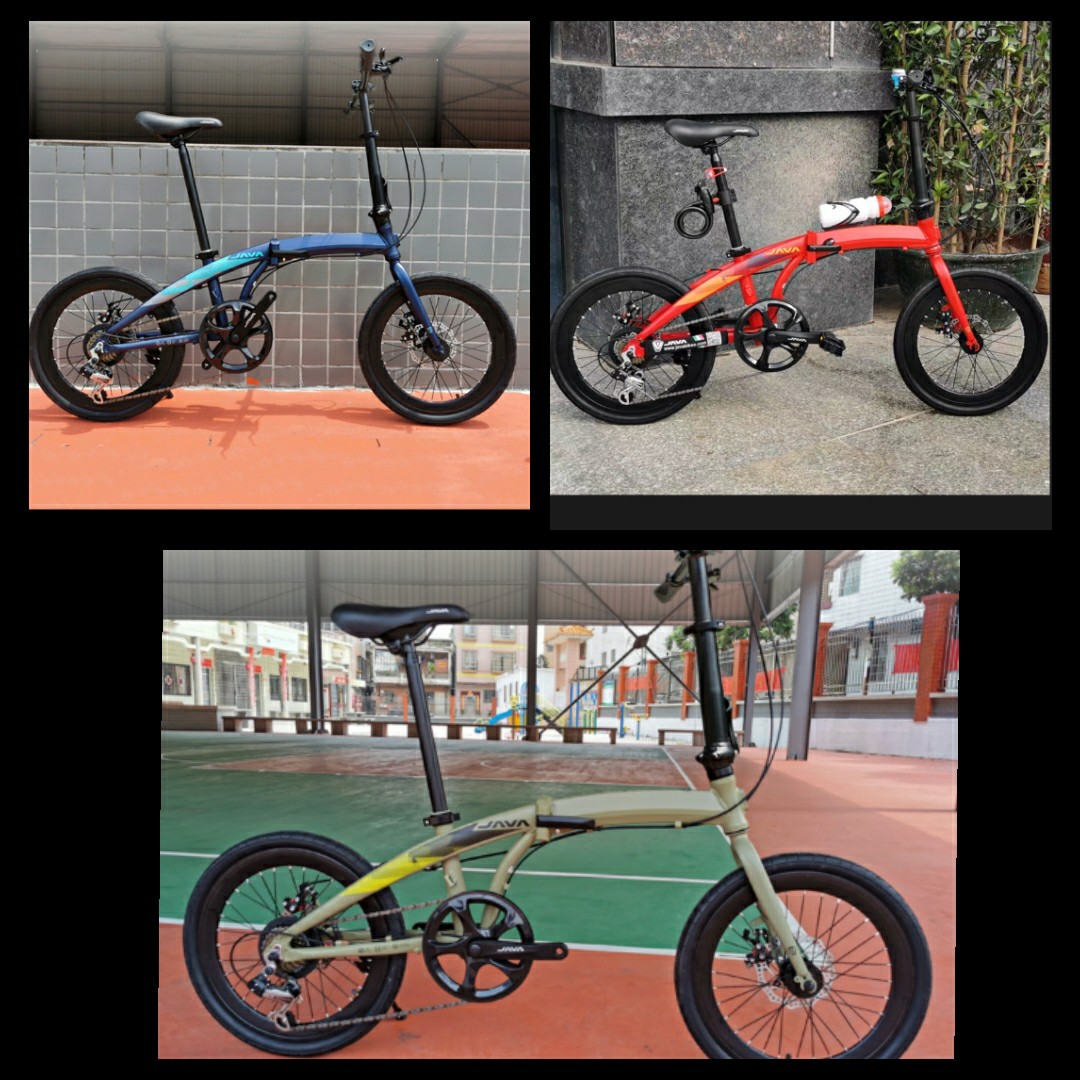 FOLDING BIKE JAVA ZELO 2020 NEW VERSION 2, Bicycles & PMDs, Bicycles ...