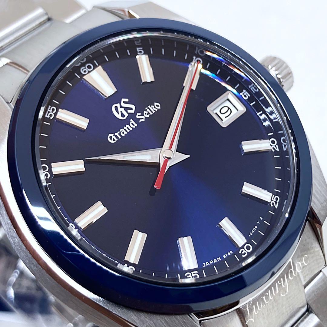  GRAND SEIKO 60TH ANNIVERSARY LIMITED EDITION SPORTS COLLECTION BLUE  CERAMIC BEZEL 40MM WATCH SBGP015 SBGP015G, Luxury, Watches on Carousell