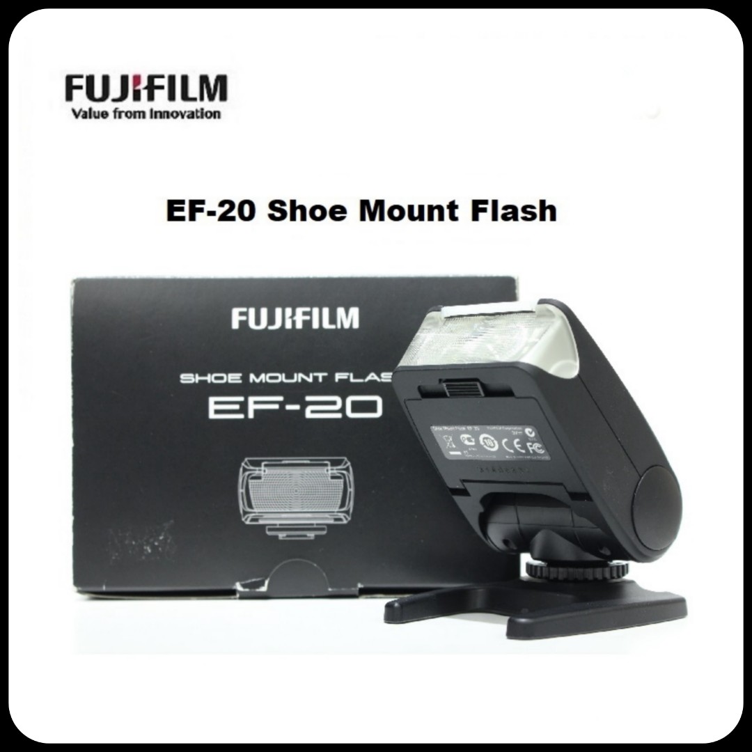 FUJIFILM EF20 Flash, Photography, Cameras on Carousell