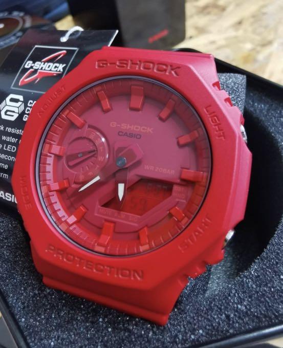 G Shock TMJ Merah Original Men s Fashion Watches Accessories