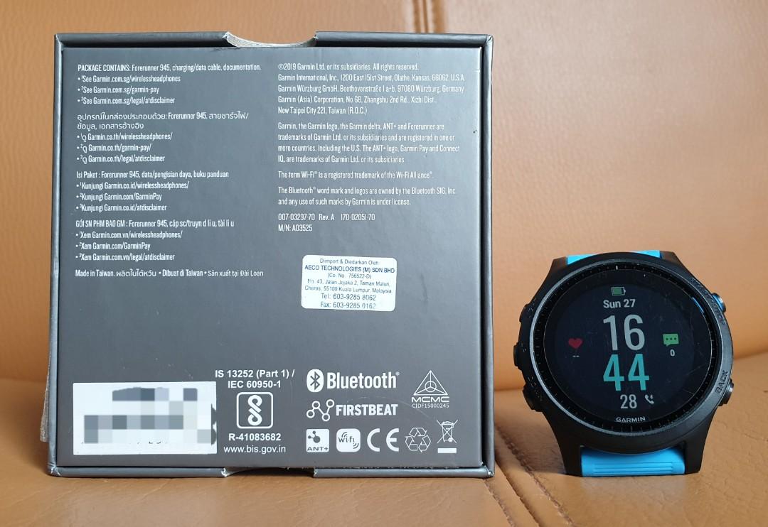 Garmin Forerunner 945 9.5 10 Men s Fashion Watches
